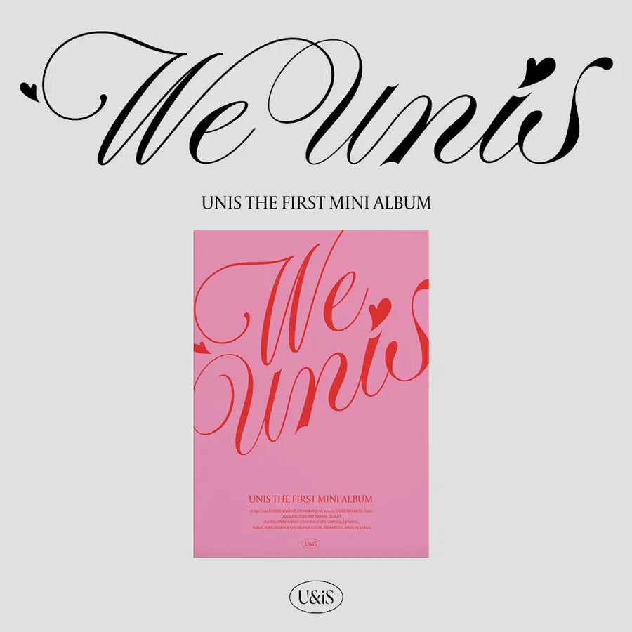 UNIS 1st Mini Album - WE UNIS