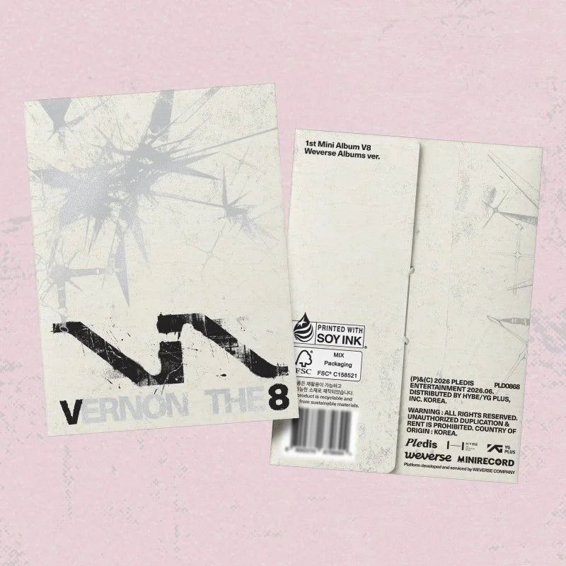 [Pre-Order] V8 1st Mini Album - V8 (Weverse Album Ver.)