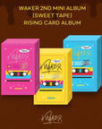 WAKER 2nd Mini Album - Sweet Tape (Rising Card Album)