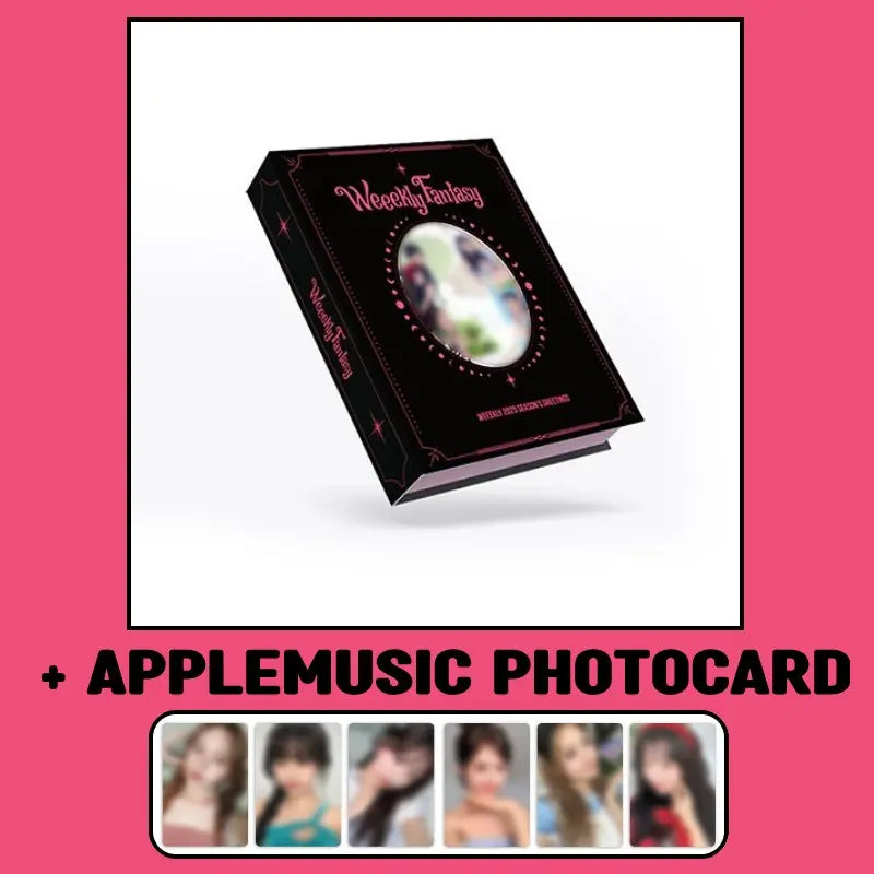 WEEEKLY 2025 Season&#39;s Greetings + APPLEMUSIC Photocard