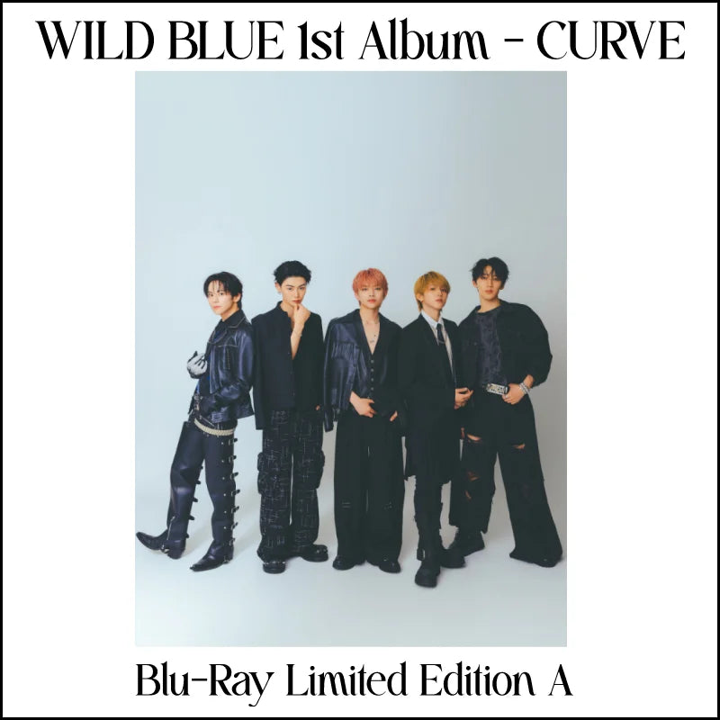 [Pre-Order] WILD BLUE 1st Album - CURVE (Blu-Ray Limited Edition A)