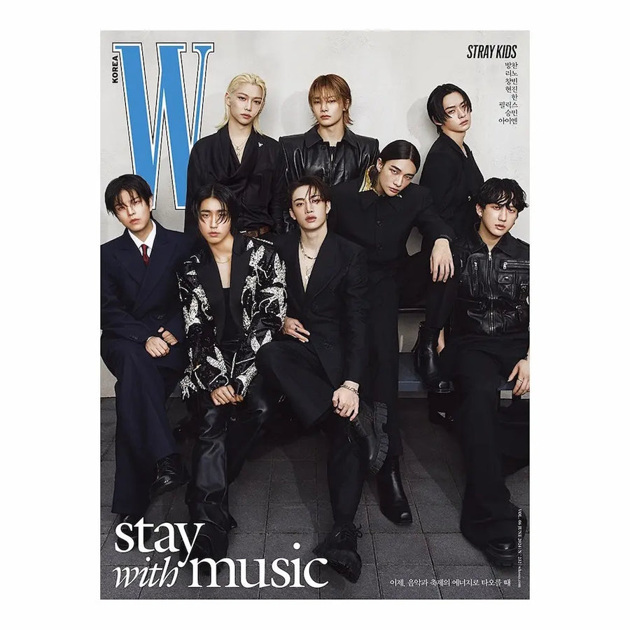 W Korea Magazine 2024-06 [Cover : Stray Kids]