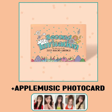 [Pre-Order] WOOAH 2025 Season's Greetings + APPLEMUSIC Photocard