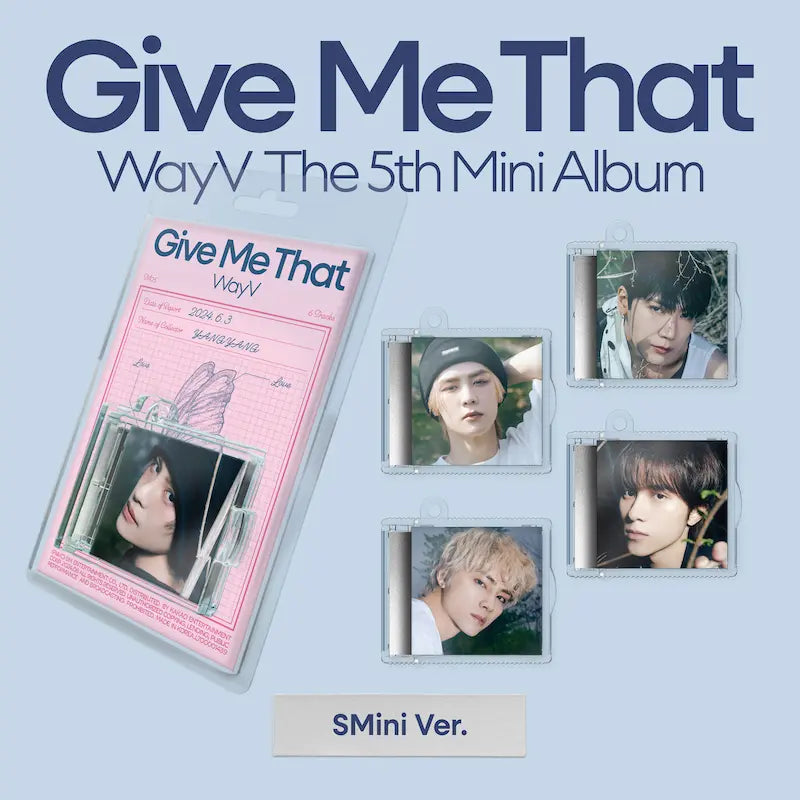 WayV 5th Mini Album - Give Me That (SMini Ver.)