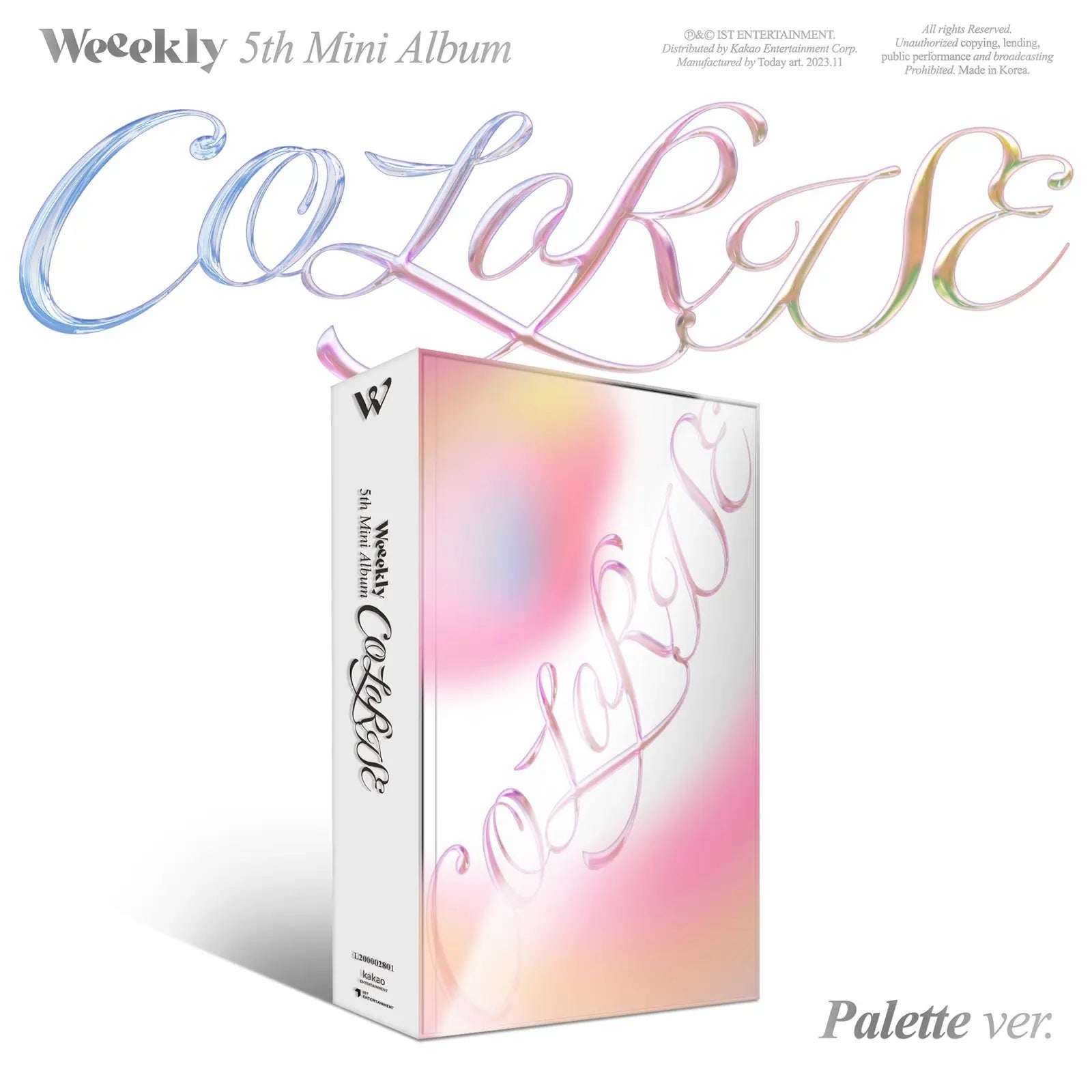 Weeekly - Gioco : Awake [Myself ver.] (1 ° album singolo) Album+Pre Order Limited Benefits+CultureKorean Gift (adesivi decorativi, fotocards