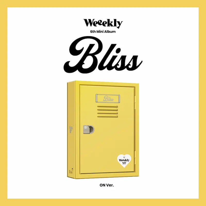 Weeekly 6th Mini Album - Bliss + APPLEMUSIC Photocard