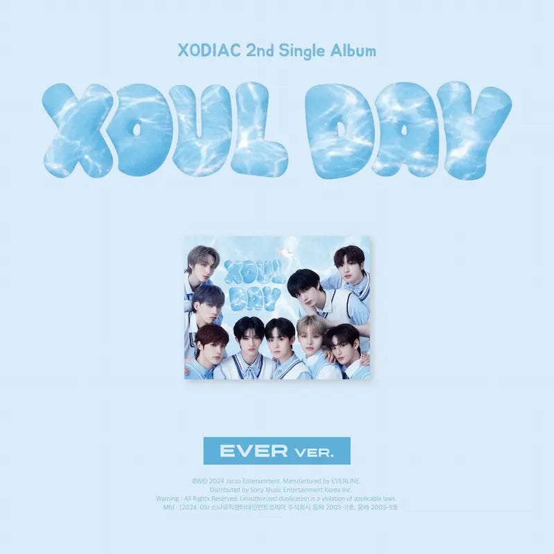 XODIAC 2nd Single Album – XOUL DAY (Ever Ver.)