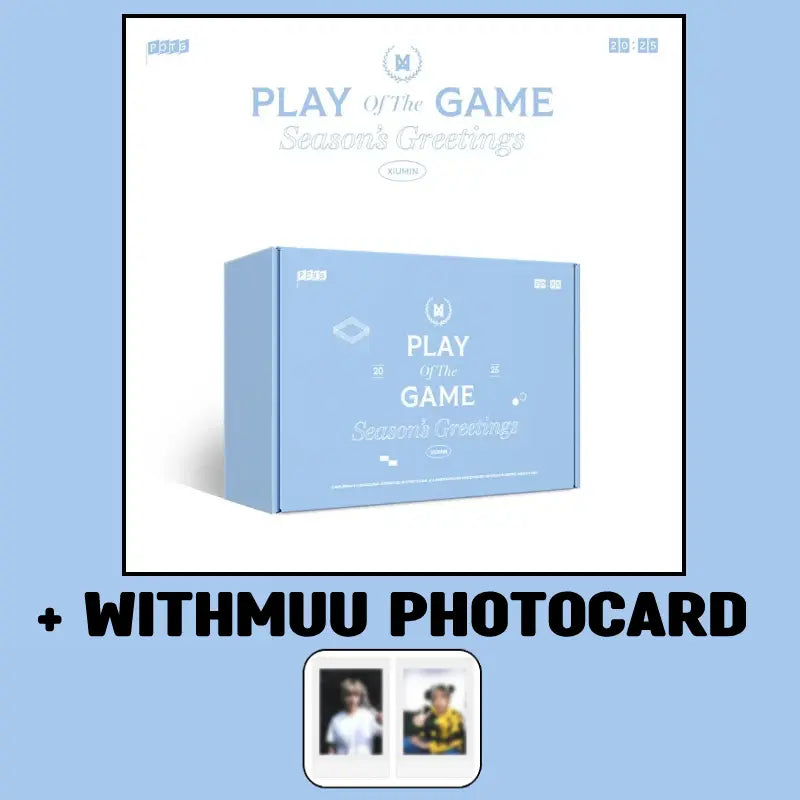 [Pre-Order] Xiumin 2025 Season's Greetings + WITHMUU Photocard