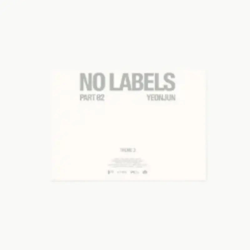 YEONJUN Album - NO LABELS : PART 02 – Choice Music LA