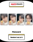YOON SAN-HA 3rd Mini Album - NO REASON + APPLEMUSIC Photocard