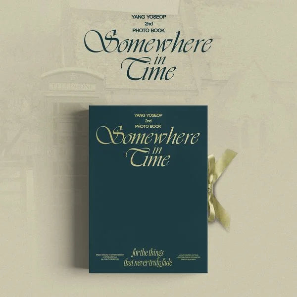 [Pre-Order] Yang Yoseop 2nd Photobook - Somewhere in Time
