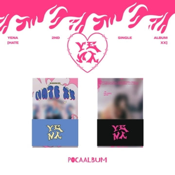 Yena 2nd Single Album - HATE XX (Poca Album)
