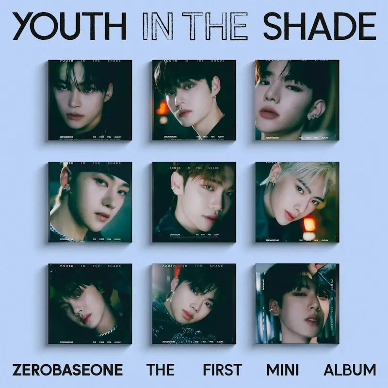 ZEROBASEONE 1st Mini Album - YOUTH IN THE SHADE (Digipack Ver.)