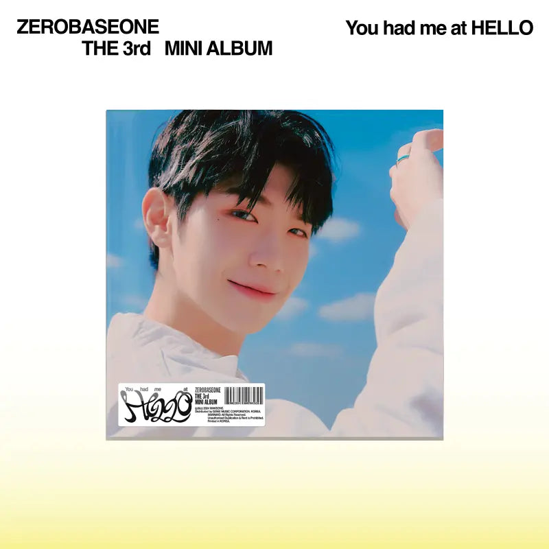 ZEROBASEONE 3rd Mini Album - You had me at HELLO (Digipack Ver.)