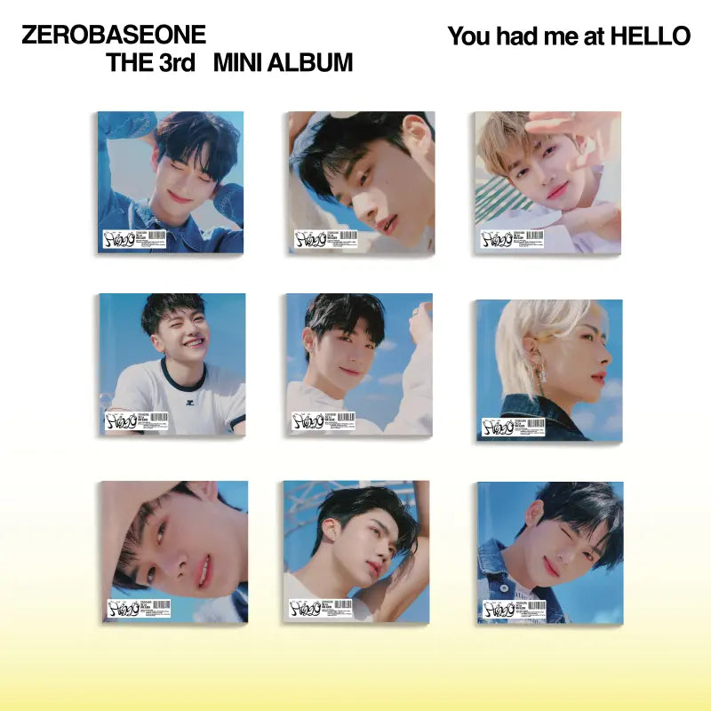 ZEROBASEONE 3rd Mini Album - You had me at HELLO (Digipack Ver.)