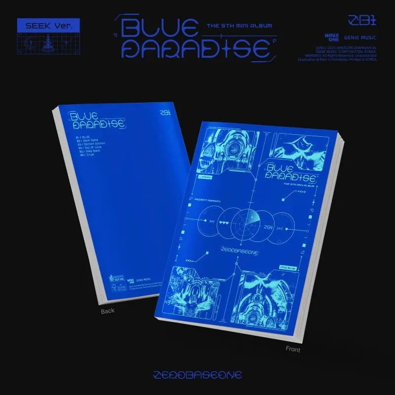 ZEROBASEONE 5th Mini Album - BLUE PARADISE
