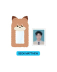 ZEROBASEONE Timeless World Official Merchandise - Fluffy ID Holder