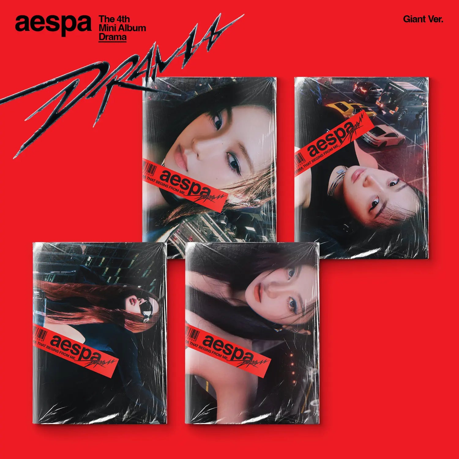 aespa 4th Mini Album - Drama (Giant Ver.)