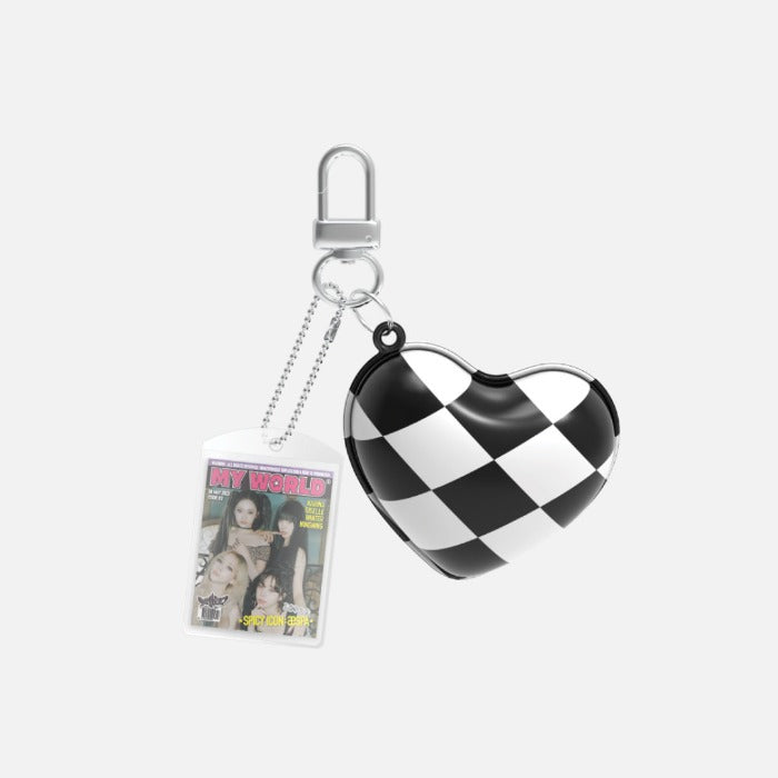 aespa MY WORLD Official Merchandise - Cushion Key Ring