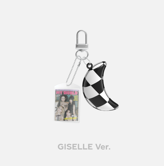 aespa MY WORLD Official Merchandise - Cushion Key Ring