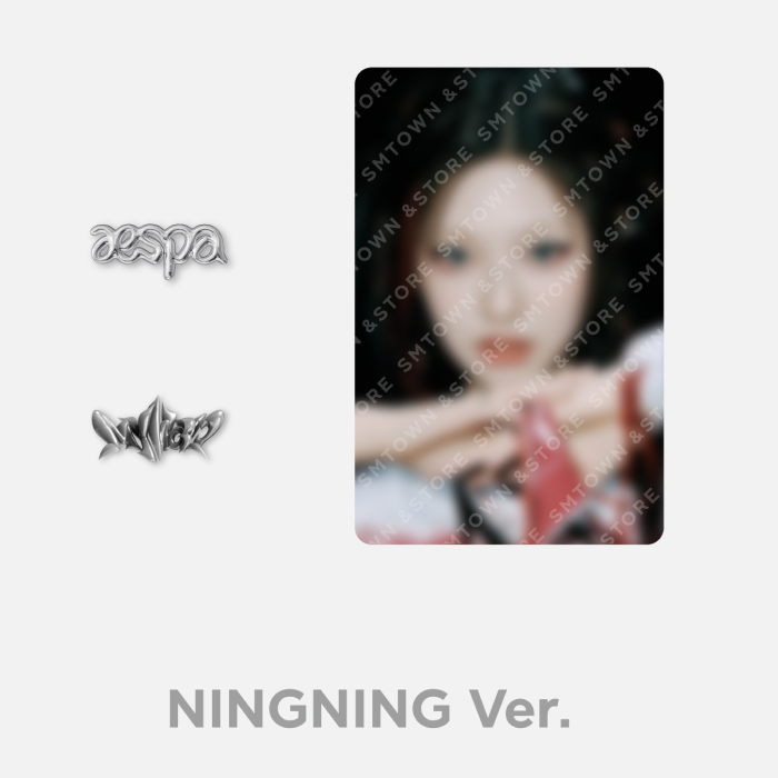 aespa MY WORLD Official Merchandise - Logo Badge – Choice Music LA
