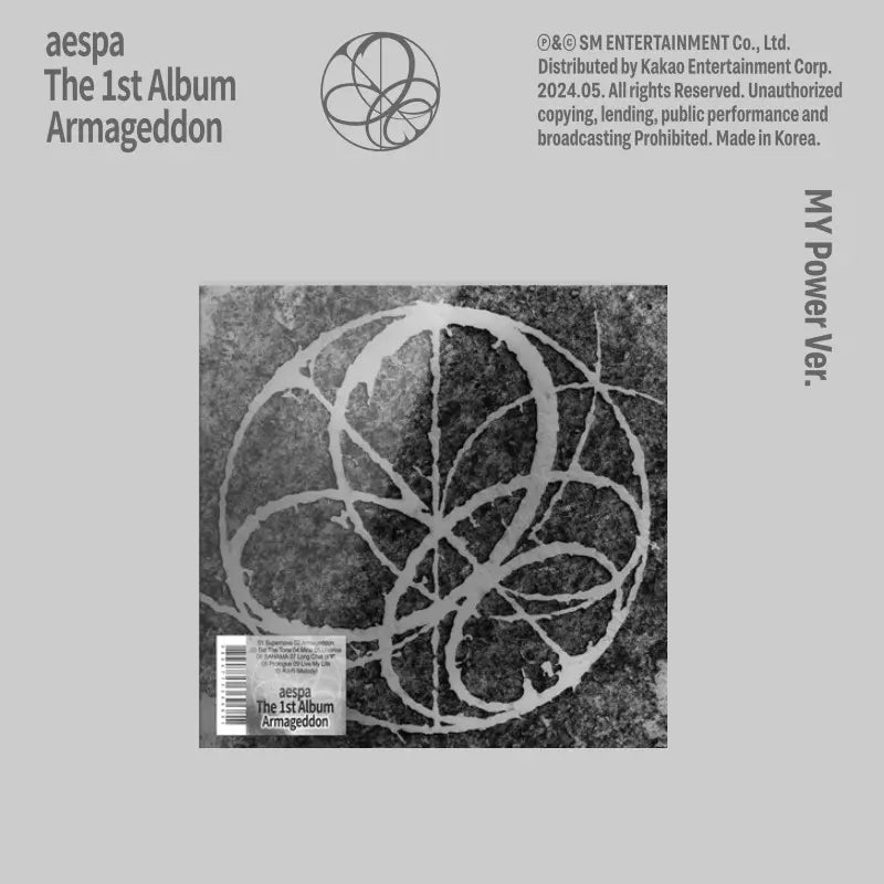 aespa 1st Album - Armageddon (MY Power Ver.)