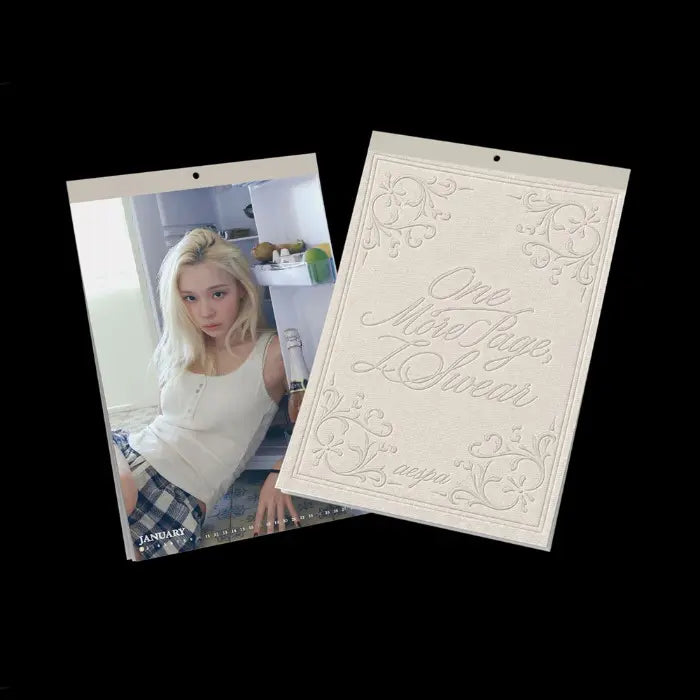 [Pre-Order] aespa 2027 Wall Calendar