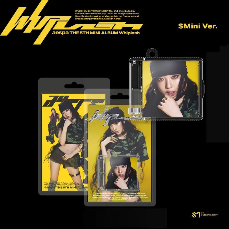 aespa 5th Mini Album - Whiplash (SMini Ver.) – Choice Music LA aespa 5th Mini Album - Whiplash (SMini Ver.) – Choice Music LA
