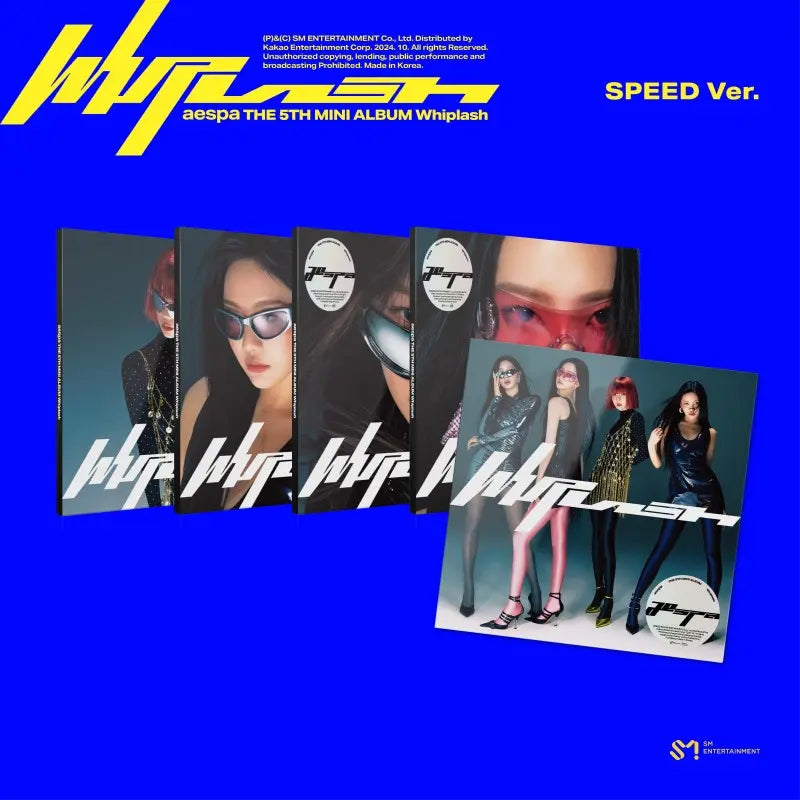 aespa 5th Mini Album - Whiplash (Speed Ver.) – Choice Music LA aespa 5th Mini Album - Whiplash (Speed Ver.) – Choice Music LA