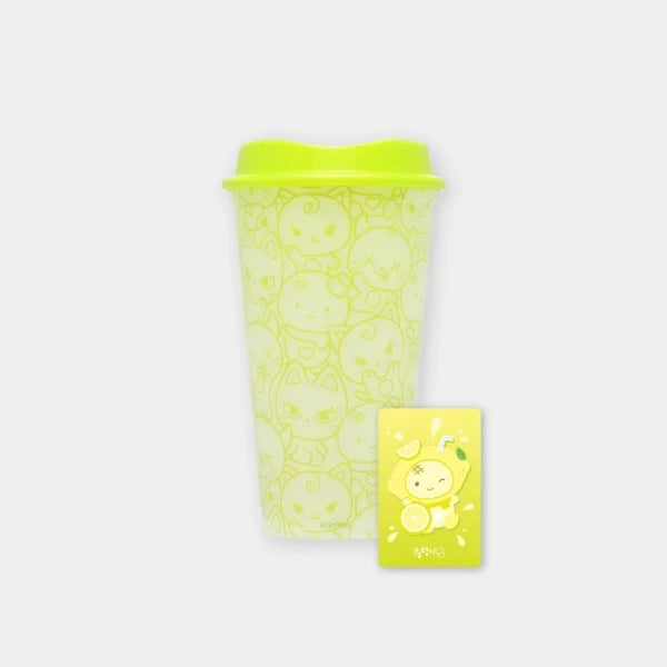 [Pre-Order] aespa MAKE IT LEMONADE Official Merchandise - Color Changing Reusable Cup Set