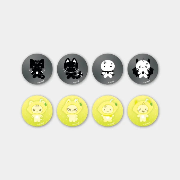 [Pre-Order] aespa MAKE IT LEMONADE Official Merchandise - Random Lenticular Pin Button