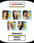 fromis_9 2nd Album - Glow ME (Photobook Ver.) + APPLEMUSIC Photocard