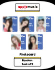 fromis_9 2nd Album - Glow ME (Vitamin Ver.) + APPLEMUSIC Photocard