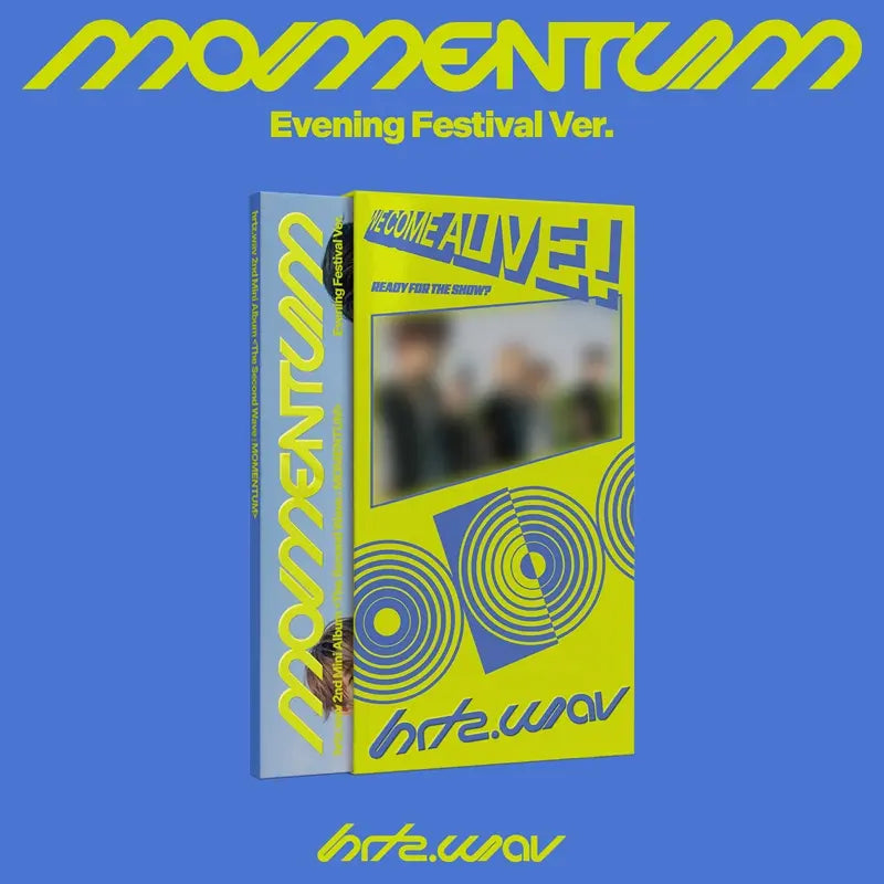 [Pre-Order] hrtz.wav 2nd Mini Album - The Second Wave : MOMENTUM