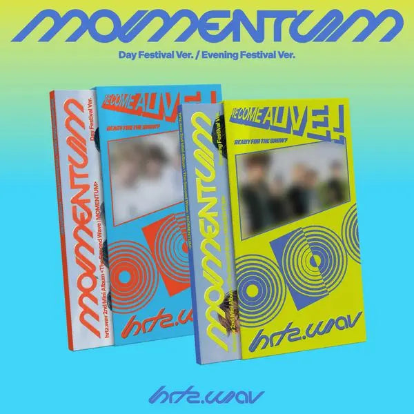 [Pre-Order] hrtz.wav 2nd Mini Album - The Second Wave : MOMENTUM