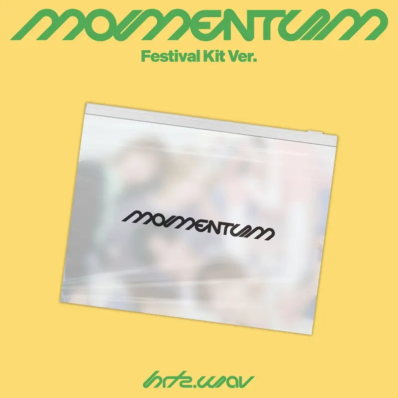 [Pre-Order] hrtz.wav 2nd Mini Album - The Second Wave : MOMENTUM (Festival Kit Ver.)