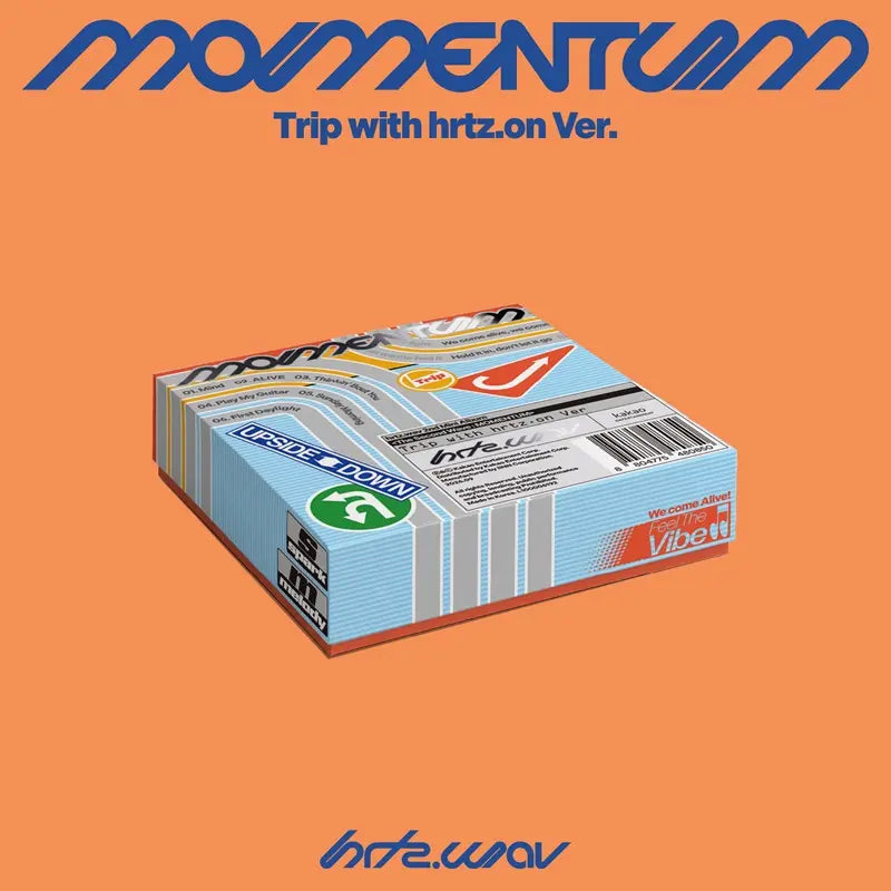 [Pre-Order] hrtz.wav 2nd Mini Album - The Second Wave : MOMENTUM (Trip with hrtz.on Ver.)