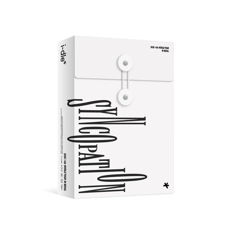 [Pre-Order] i-dle 2026 WORLD TOUR in Seoul Syncopation Blu-Ray + Photocard