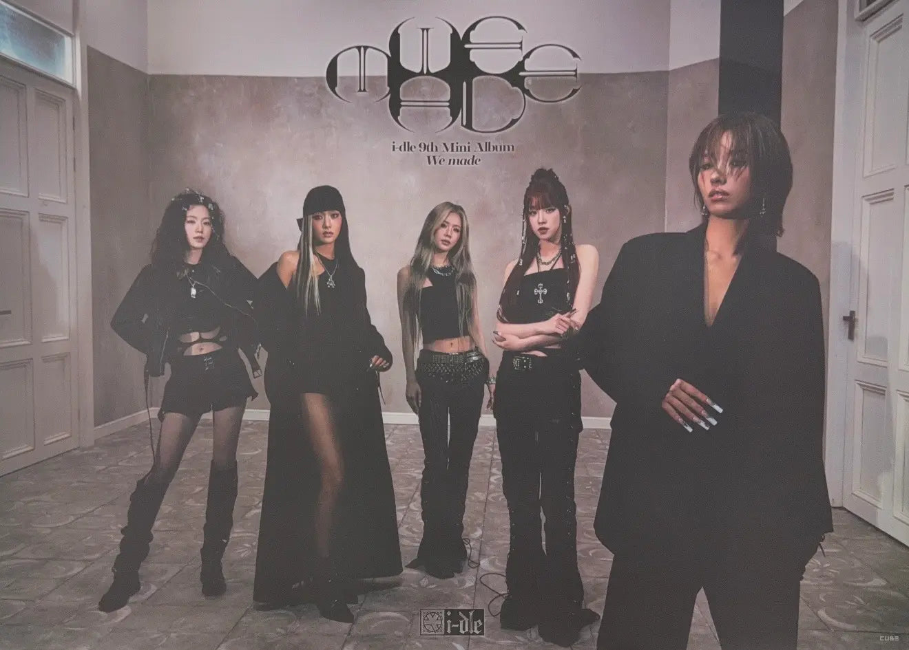 i-dle 9th Mini Album We Made Official Poster - Photo Concept Crow