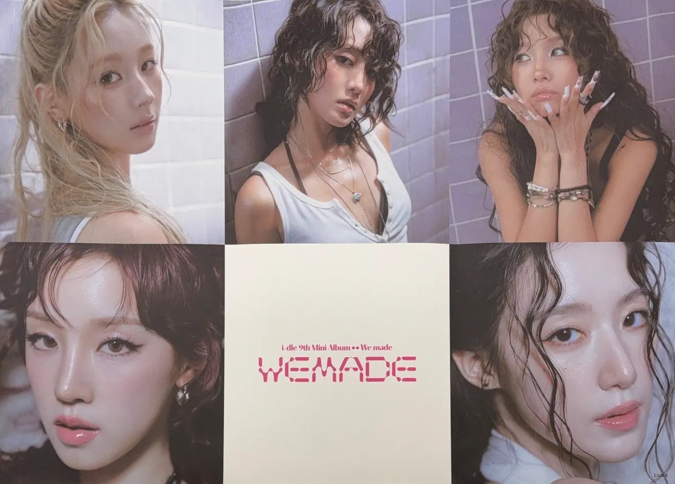 i-dle 9th Mini Album We Made Official Poster - Photo Concept Gimme Dat Love