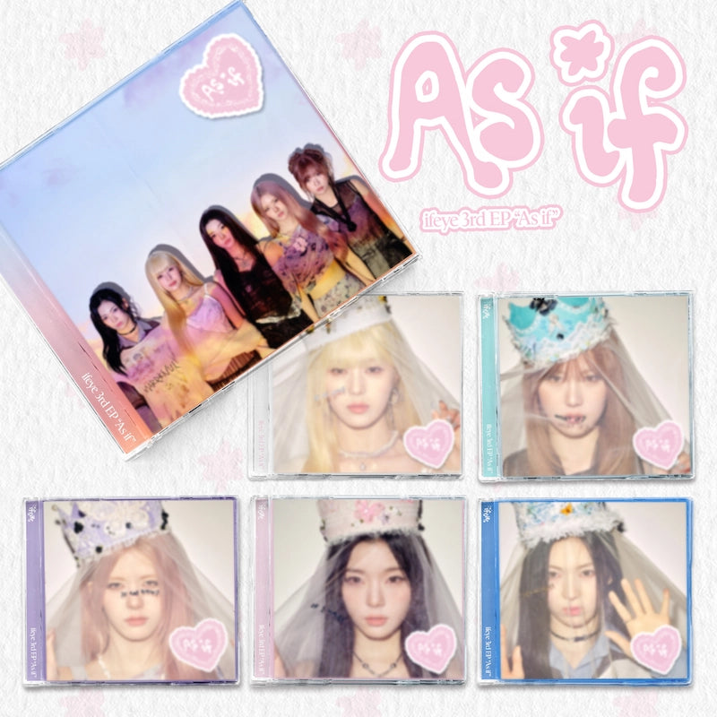 [Pre-Order] ifeye 3rd EP Album - As if (Jewel Ver.)