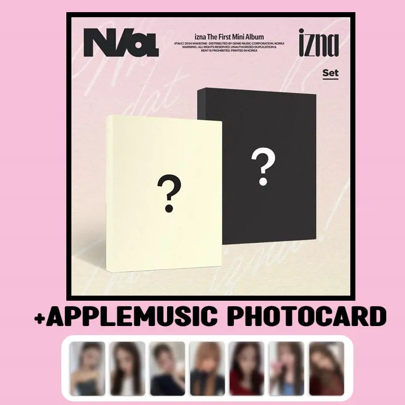 izna 1st Mini Album - N/a + APPLEMUSIC Photocard – Choice Music LA