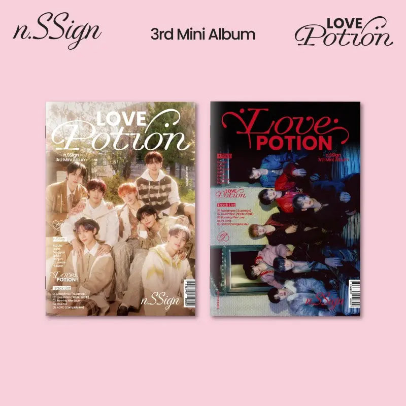 n.SSign 3rd Mini Album - Love Potion