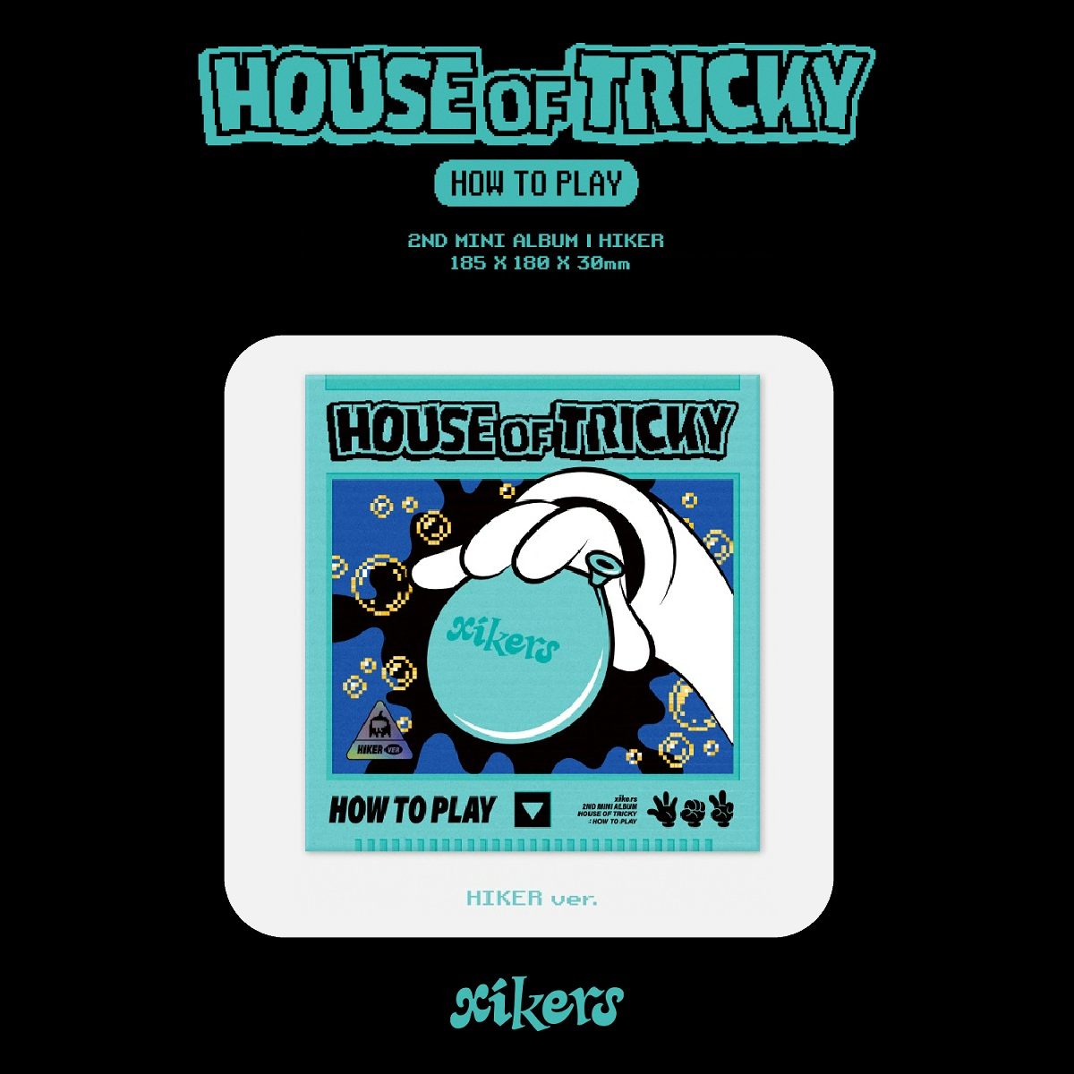 xikers 2nd Mini Album - HOUSE OF TRICKY : HOW TO PLAY