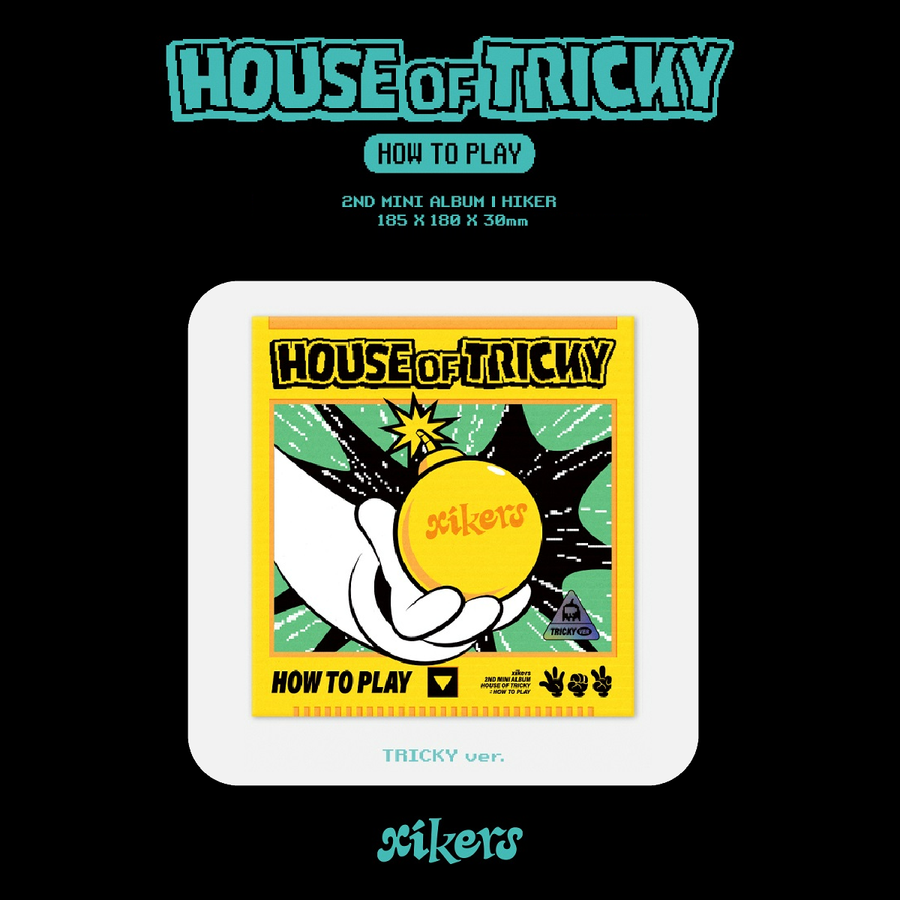 xikers 2nd Mini Album - HOUSE OF TRICKY : HOW TO PLAY + Photocard