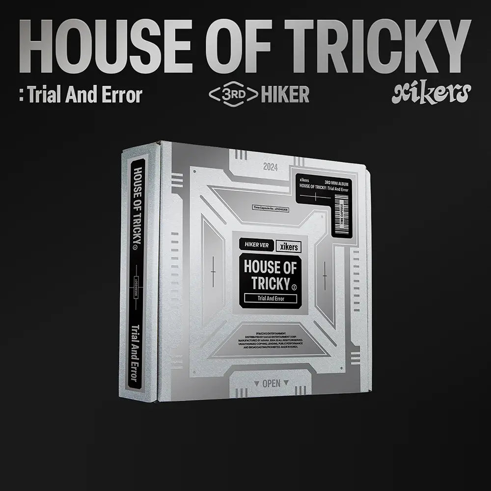 xikers 3rd Mini Album - HOUSE OF TRICKY : Trial and Error + Photocard