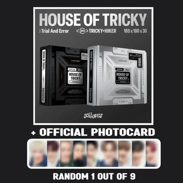 [Pre-Order] xikers 3rd Mini Album - HOUSE OF TRICKY : Trial and Error + Photocard