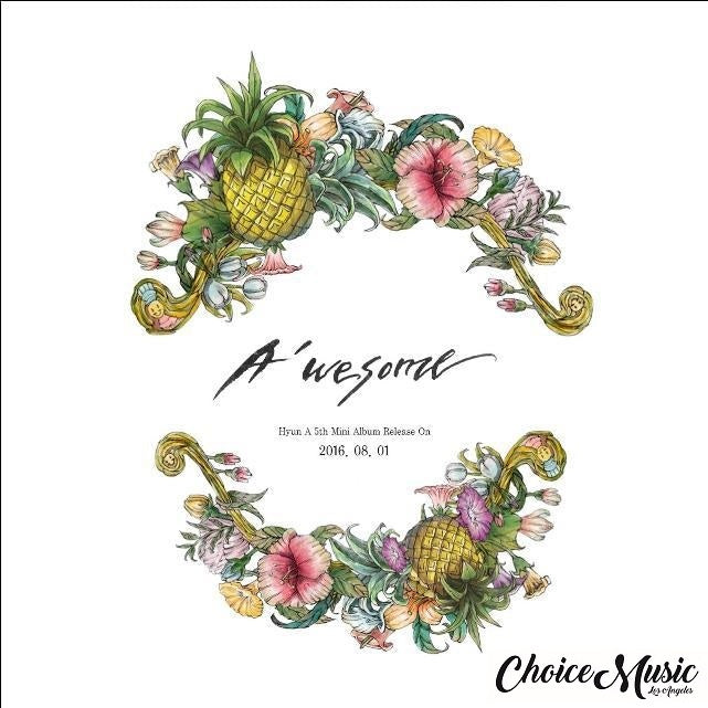   현아 HyunA - 5th EP Album - [A'wesome]