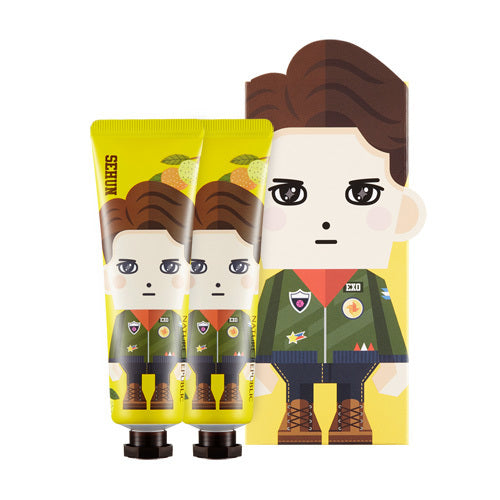 엑소 EXO PAPER TOY HAND CREAM (2 HAND CREAMS + 1 PHOTOCARD)