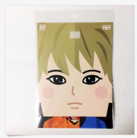 엔시티 NCT127 2nd Mini Album Limitless Official Paper Toy